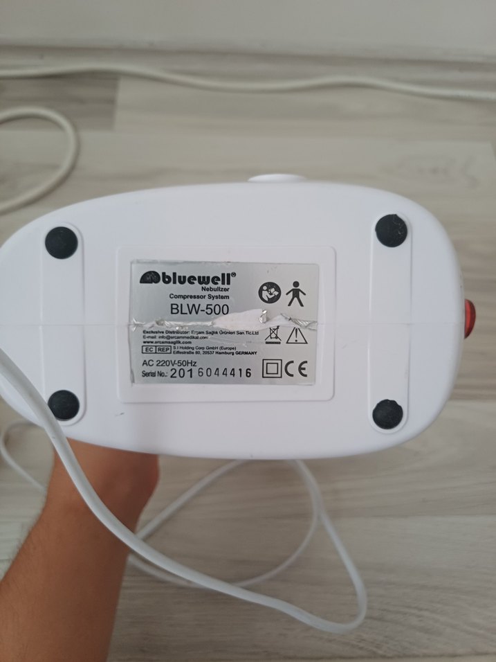 BLUEWELL NEBULİZATÖR HAVA CİHAZI - Görsel 5