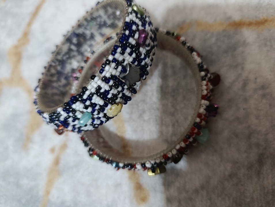 Renkli Boncuklu Bohem Bileklik - Görsel 2