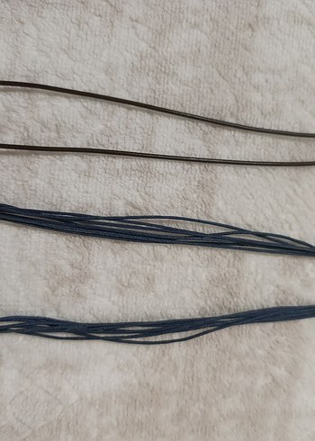 Uzun Mavi Nakışlı Püsküllü Bohem Kolye - Görsel 3