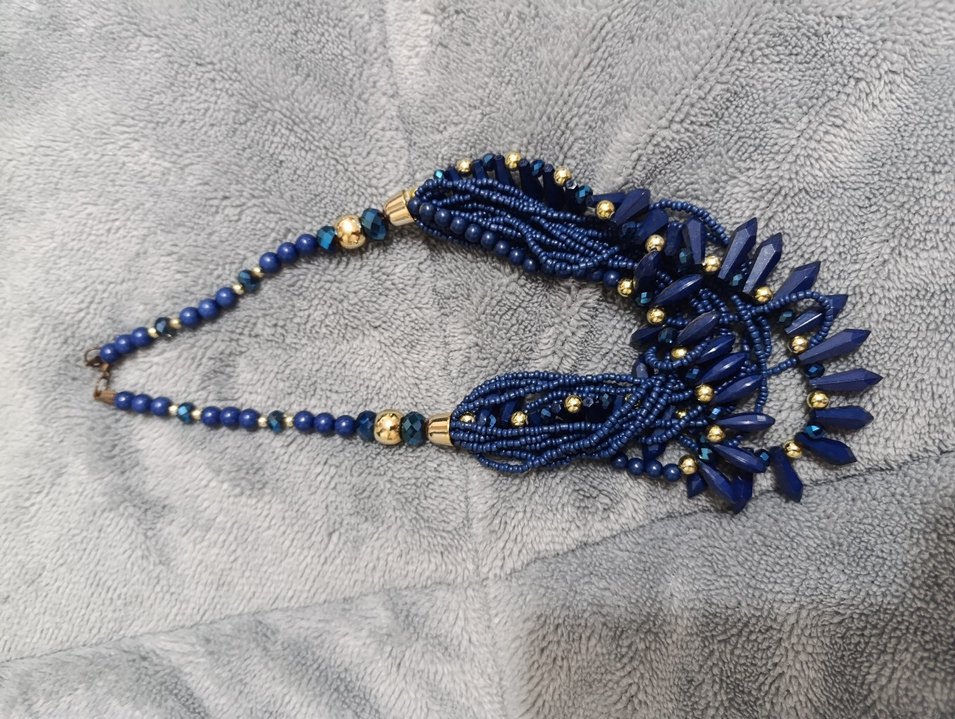 Renkli Boncuklu Bohem Kolye - Görsel 4