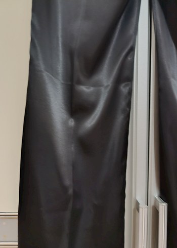 Siyah Saten Kadın Takım Elbise - Görsel 5