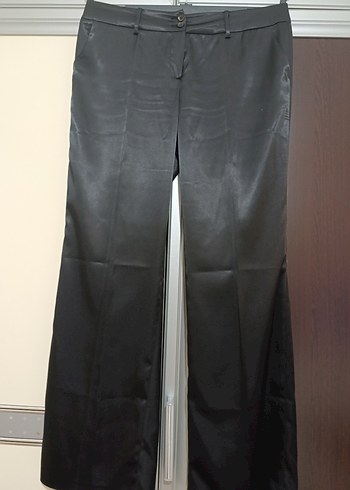 Siyah Saten Kadın Takım Elbise - Görsel 2