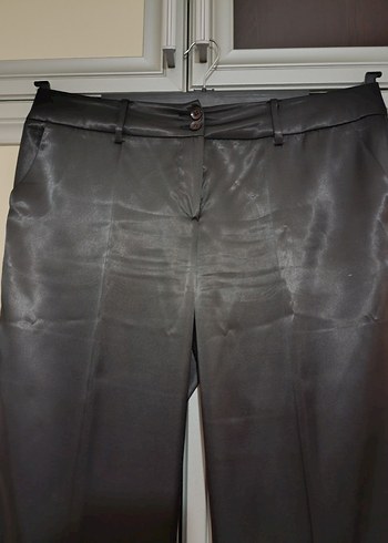 Siyah Saten Kadın Takım Elbise - Görsel 4