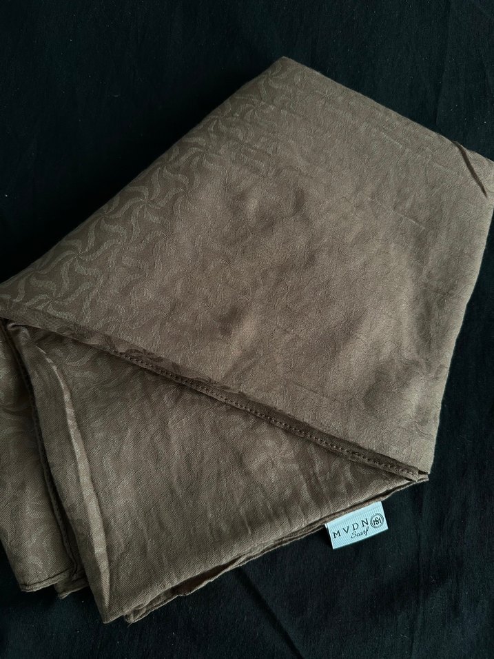 Kahverengi Kadın Salaş Şal - Görsel 2