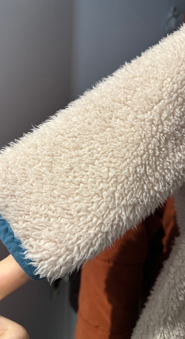 Bej Peluş Erkek Çocuk Ceket - Görsel 2