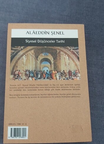 Alaeddin Şenel Siyasal Düşünceler Tarihi