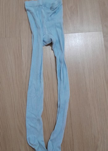 Pastel Mavi Çocuk Külotlu Çorap