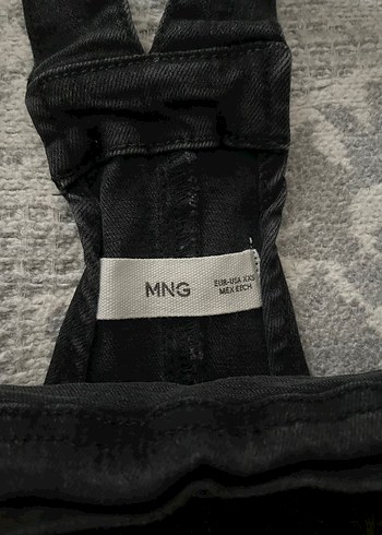 Mango Flare Paçalı Kot Tulum - Görsel 3