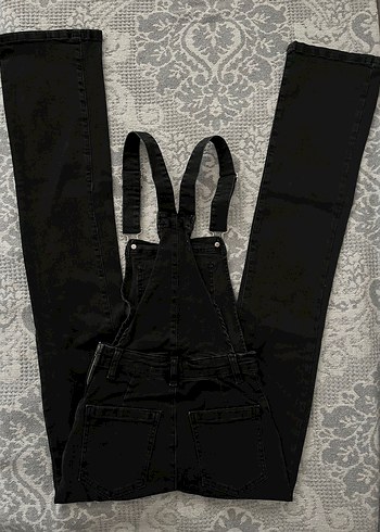 Mango Flare Paçalı Kot Tulum - Görsel 2