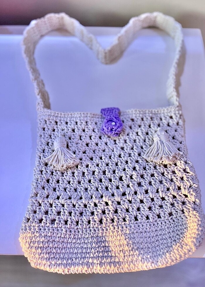 Örme çanta - Görsel 5