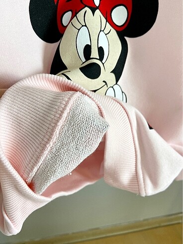 24-36 Ay Beden pembe Renk Minnie Mouse taytlı takım