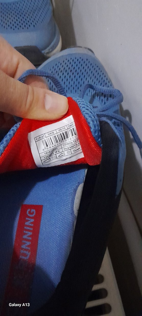 Mavi Erkek Spor Ayakkabı 43 no - Görsel 3