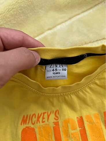 4 Yaş Beden Erkek çocuk 4/5 yaş şort takım mickey