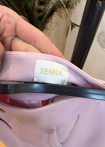 Pembe Uzun Kollu Nakışlı Kadın Elbise - Görsel 7