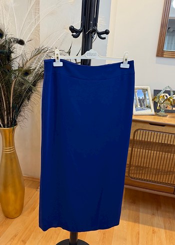 Boncuk İşlemeli Mavi Kadın Ceket - Görsel 5