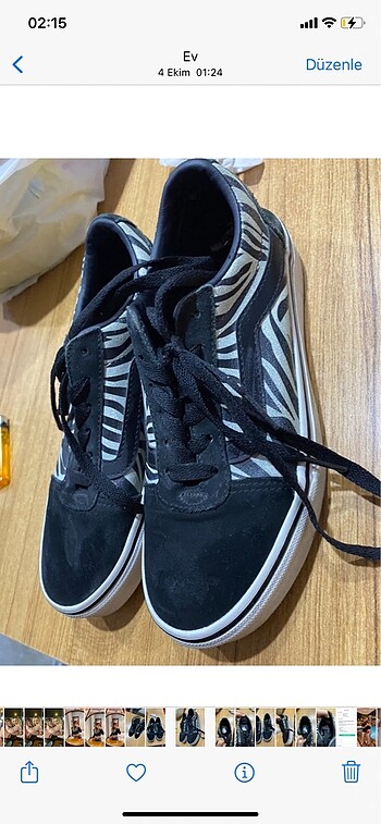 Vans Az kullandım temiz durumda