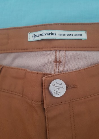 Stradivarius Taba Pantolon
