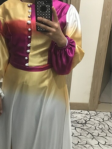 38 Beden Saten elbise