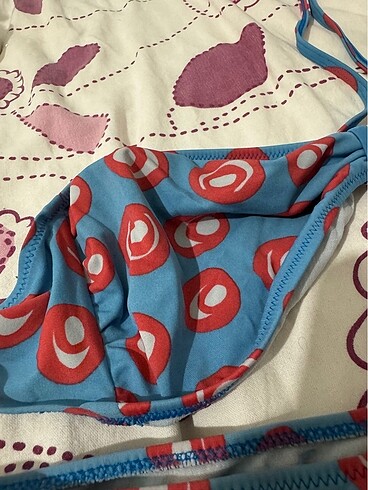 m Beden Bikini mavi