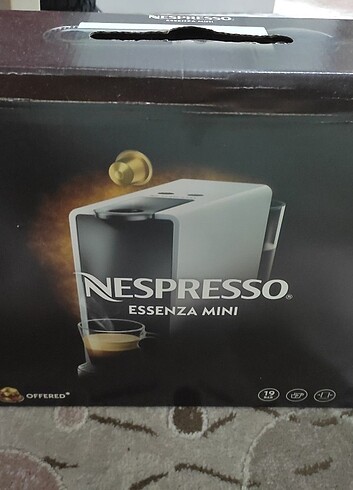 Nespresso Essenza Mini + Kapsul kapatma sticker + kapsul doldurm