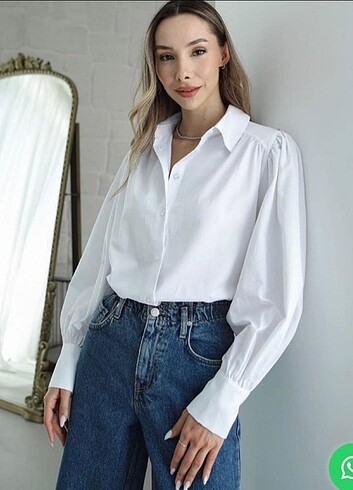 Zara model gomlek