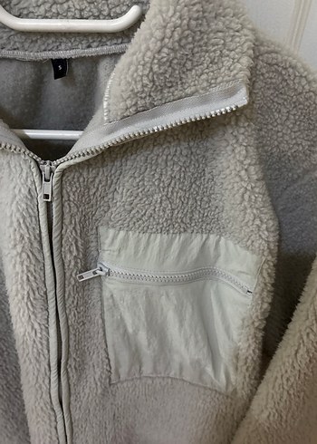 Gri Fermuarlı Kadın Midi Boy Mont - Görsel 3