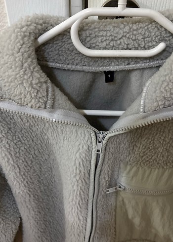 Gri Fermuarlı Kadın Midi Boy Mont - Görsel 2