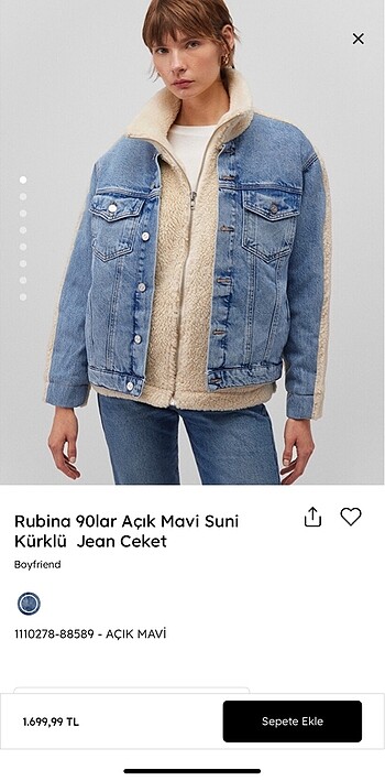 mavi ceket