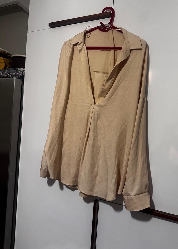 Dekolte Gömlek - Görsel 2