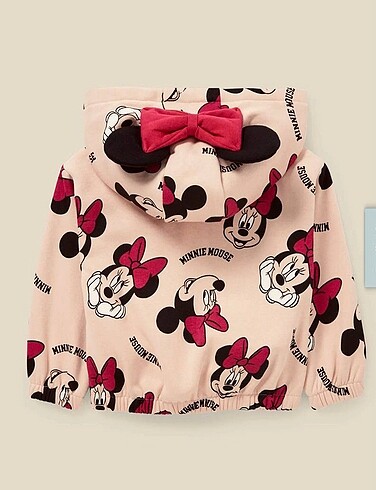 6 Yaş Beden çeşitli Renk Zara Minnie Mouse Kapüşonlu İkili Takım