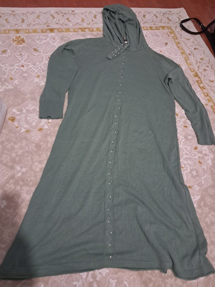 Kapüşonlu Uzun Kollu  Sweatshirt - Görsel 2