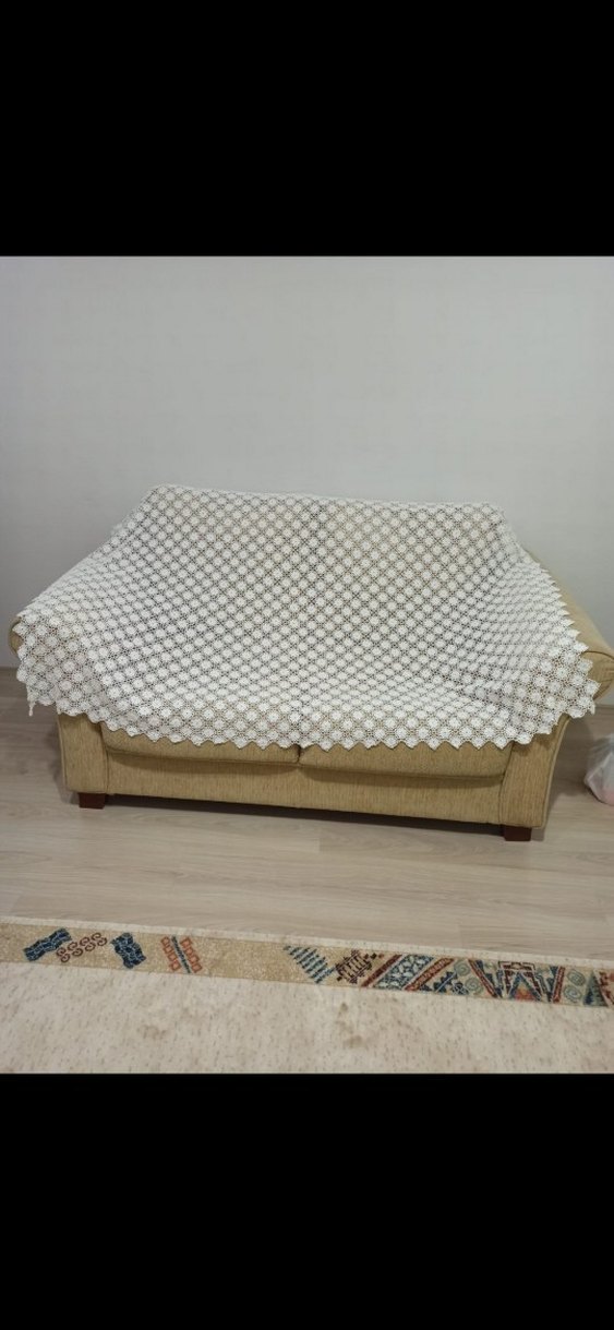 Beyaz Dantel masa örtüsü - Görsel 2