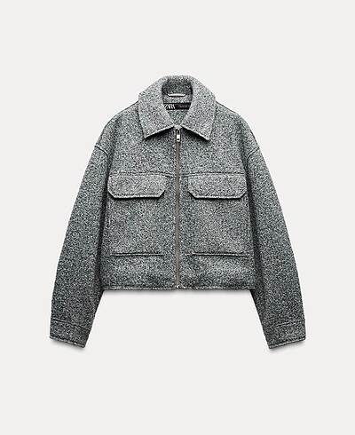 Zara Zara gri buklet ceket