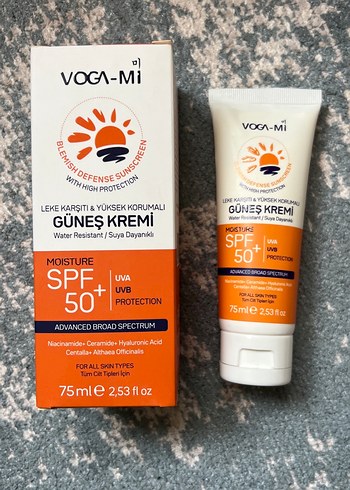 Voga-Mi SPF 50+ Leke Karşıtı Güneş Kremi 75 ml - Görsel 2