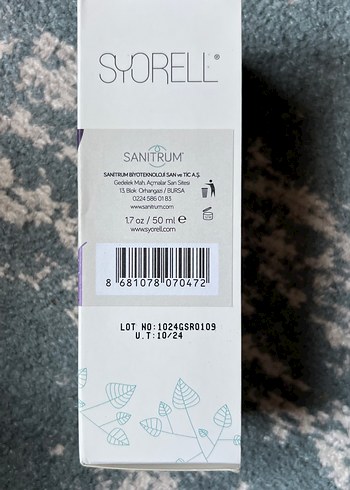 Syorell Sebum Dengeli Serum 50 ml - Görsel 3
