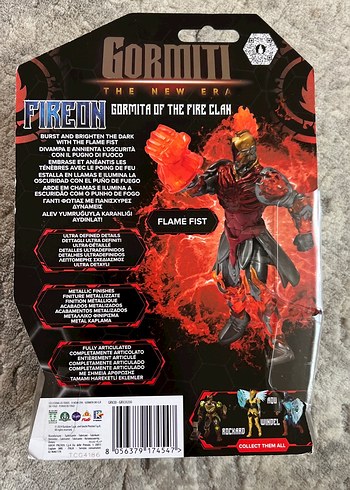 Kırmızı Gormita Fireon Figürü - Görsel 2