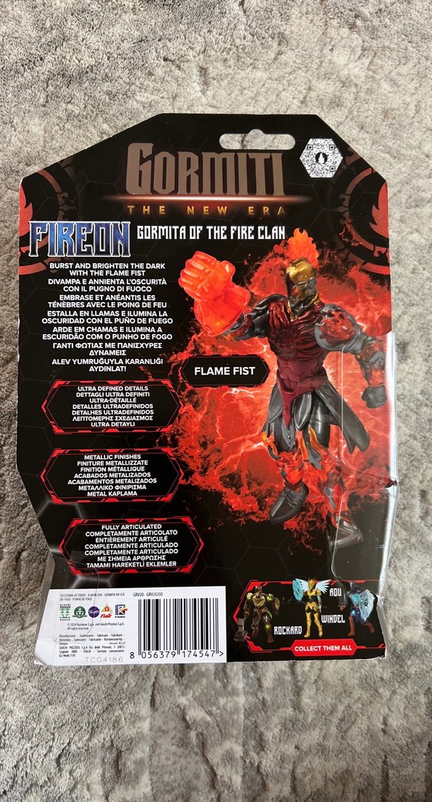 Kırmızı Gormita Fireon Figürü - Görsel 2