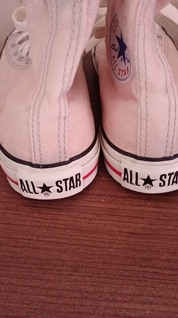 36,5 Beden ten rengi Renk Orjinal Converse