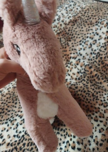 Pastel Kahverengi Peluş Oyuncak At - Görsel 4