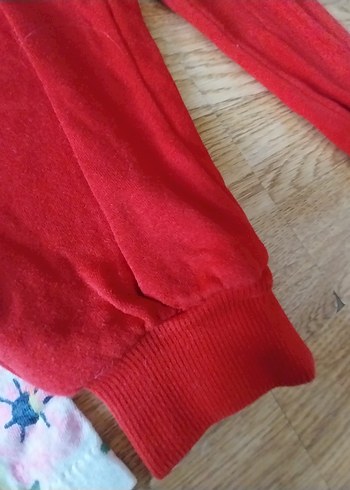 Kız Çocuk Kırmızı Rahat Kesim Eşofman Altı hepsi 3 yaştır - Görsel 7