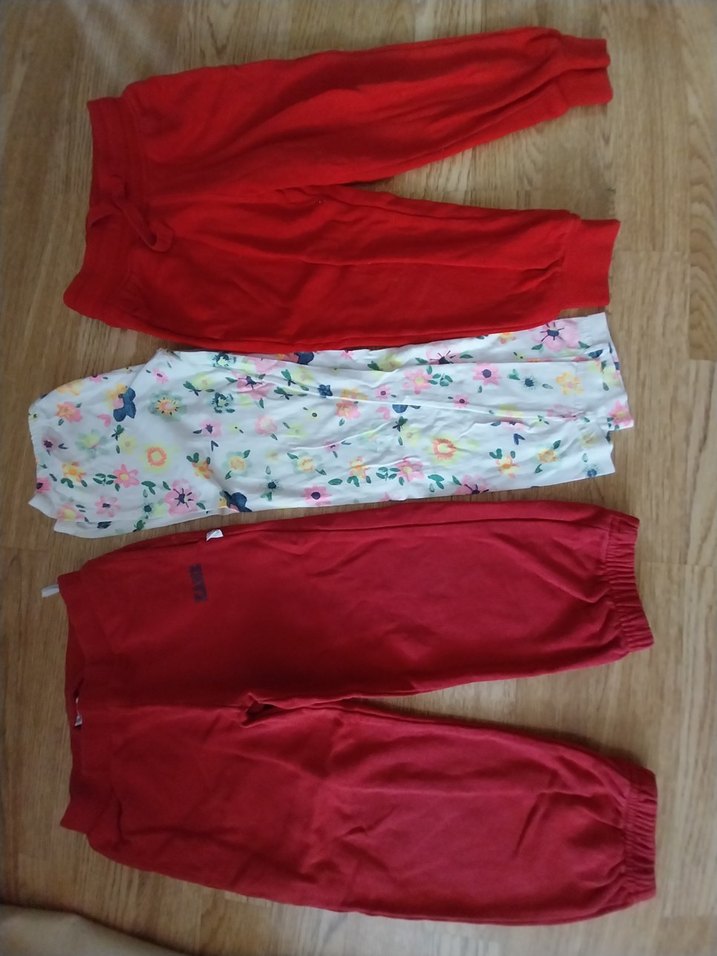 Kız Çocuk Kırmızı Rahat Kesim Eşofman Altı hepsi 3 yaştır - Görsel 2