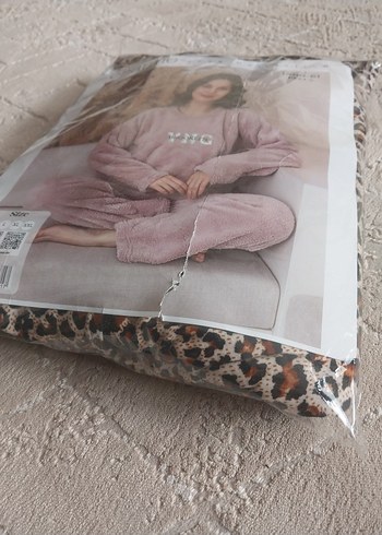 Bohem Tarz Kahverengi Leopar Desenli pijama sıfır paketli ürün - Görsel 7