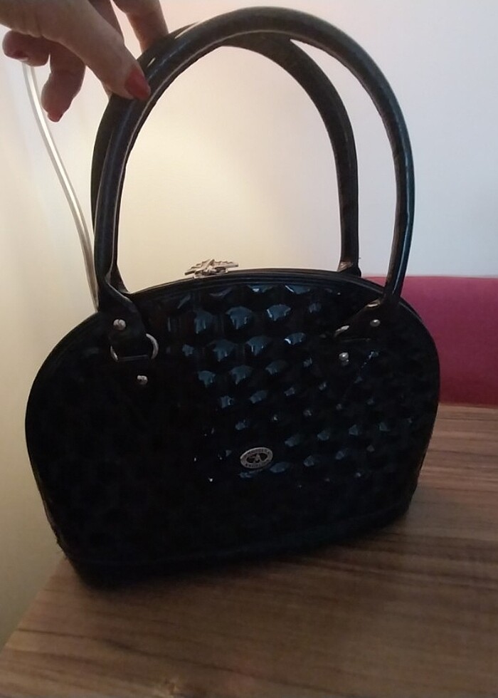 Rugan kol çantası - Görsel 4