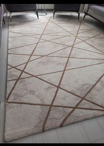 Çağdaş Bej ve Gri Halı - Görsel 2