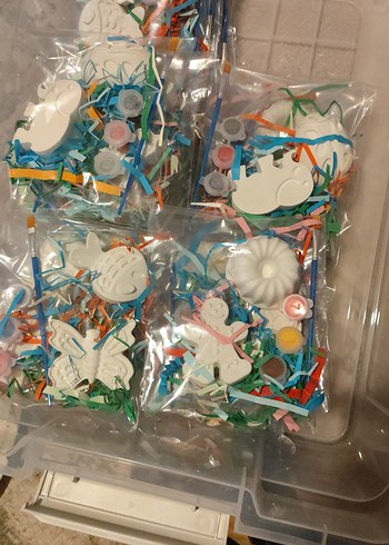 Renkli Parti Boyama Seti - Görsel 3