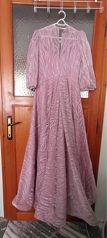 40 Beden pembe Renk Gül kurusu abiye
