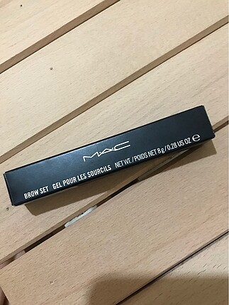 Mac brow set clear şeffaf kaş maskarası