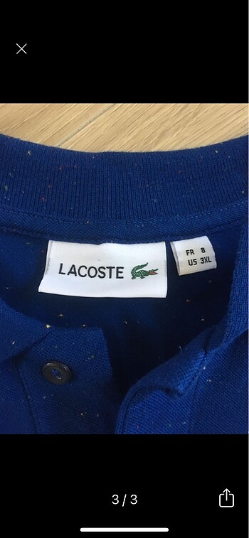 xxl Beden LACOSTE POLO YAKA