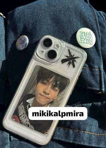 Siyah Parlak Rock Punk Telefon Kılıfı