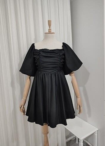 Nocturne balon kol mini abiye - Görsel 5